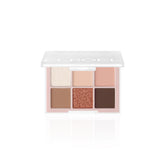 Elroel Multi-Fit Shadow Palette (Beige, Brown, Coral)
