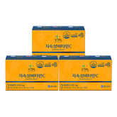 Chongkundang Vital Program Sustained-Release Vitamin C 30 Tablets 30g (3 Pack)