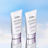d'Alba Waterfull Tone Up Sun Cream Purple 50ml Double Pack