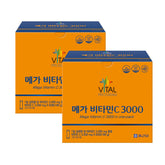 Chongkundang Vital Program Mega Vitamin C 3000mg 60sachets (2 Pack)