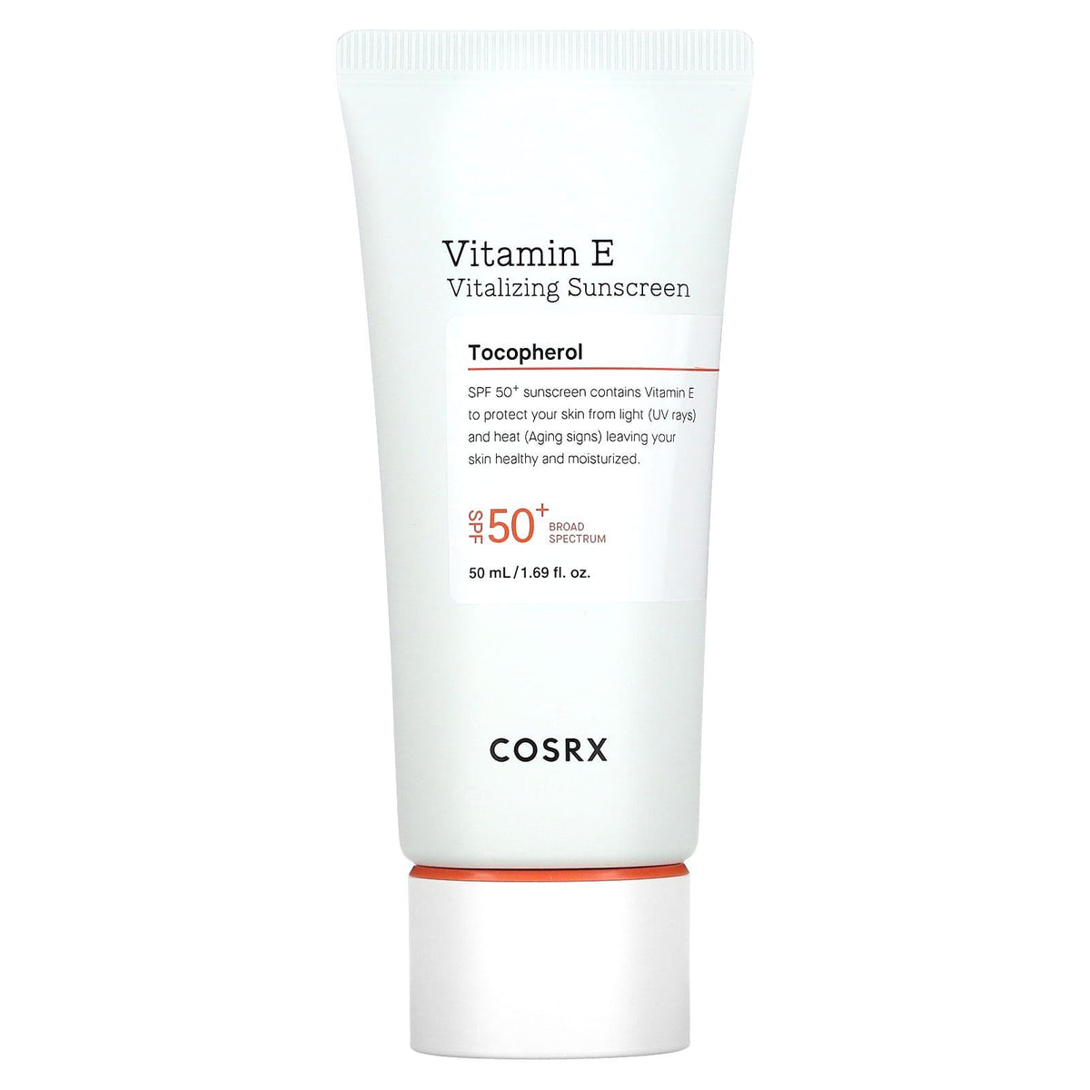 Soonsu Beauty Vitamin E Vitalizing Sunscreen SPF 50+ front view