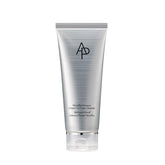 Skincare tube with brand logo on a white background