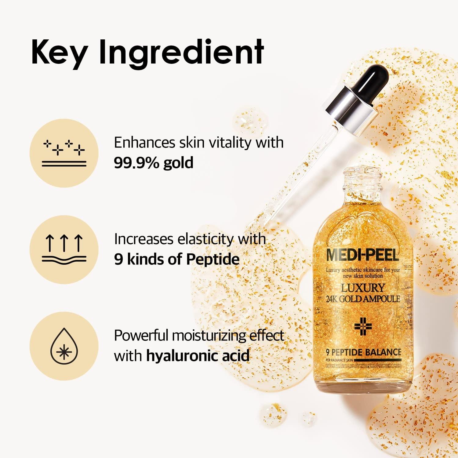 Soonsu Beauty Luxury 24K Gold Ampoule application use Soonsu Beauty Luxury 24K Gold Ampoule application use