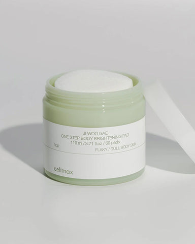 Jar of celimax skincare product on a white background