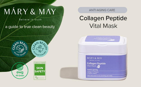 Soonsu Beauty Collagen Peptide Vital Mask packaging design