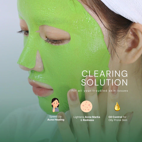 Soonsu Beauty Acala Micro Fiber Mask application use