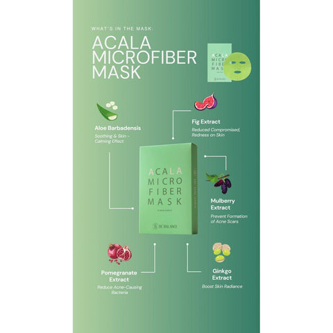 Soonsu Beauty Acala Micro Fiber Mask side view