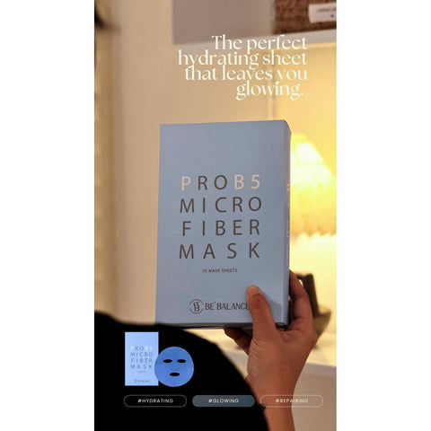 Soonsu Beauty Azulene Micro Fiber Mask application use