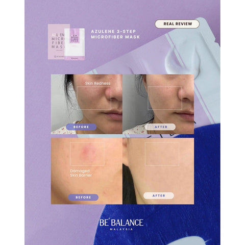 Soonsu Beauty Azulene Micro Fiber Mask texture close-up