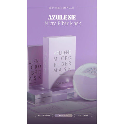Soonsu Beauty Azulene Micro Fiber Mask packaging design