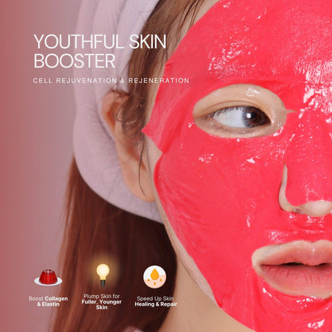 Soonsu Beauty Salmonda Micro Fiber Mask packaging design
