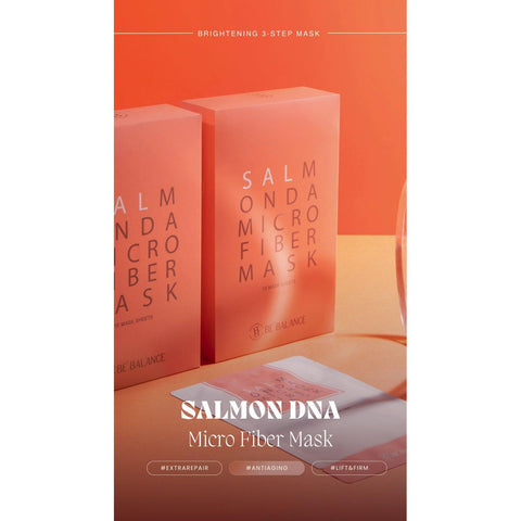 Soonsu Beauty Salmonda Micro Fiber Mask packaging design