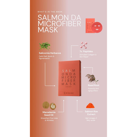 Soonsu Beauty Salmonda Micro Fiber Mask texture close-up