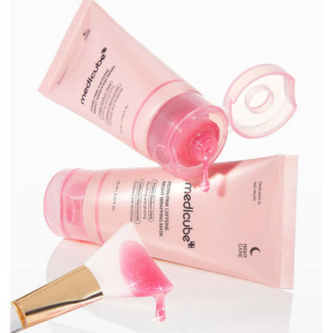 Medicube PDRN Pink Caffeine Night Wrapping Mask 75ml