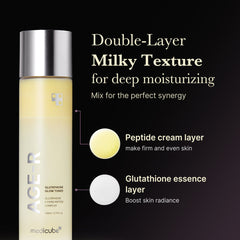 Medicube Age-R Glutathione Glow Milk Toner 140ml