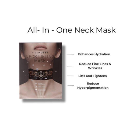 Soonsu Beauty Neck Lifting Mask 10 Pack application use