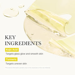 Medicube Kojic Acid Turmeric Gold Jelly Gel Mask 4ea
