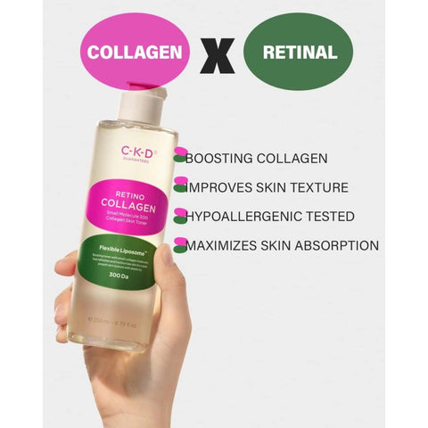 Soonsu Beauty Retino Collagen Small Molecule 300 Toner texture close-up