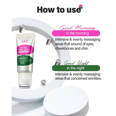 Soonsu Beauty Retino Collagen Small Molecule 300 Guasha Lifting Serum front view