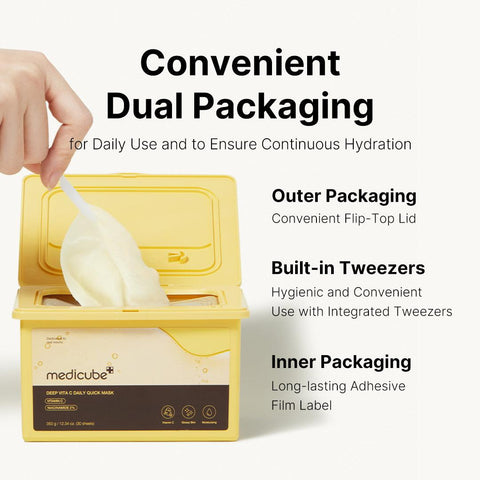 Soonsu Beauty Deep Vita C Daily Quick Mask packaging design