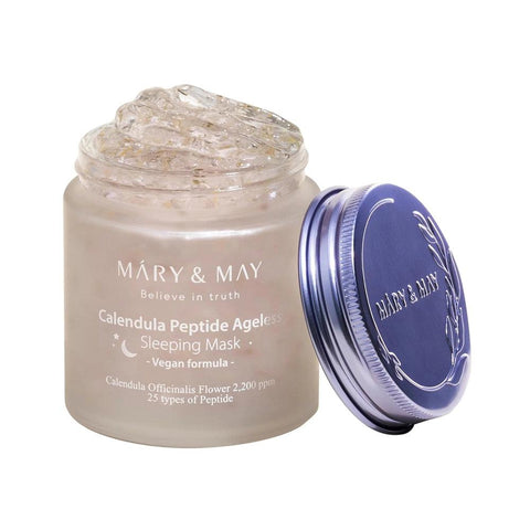 Soonsu Beauty Vegan Calendula peptide Ageless Sleeping Mask front view