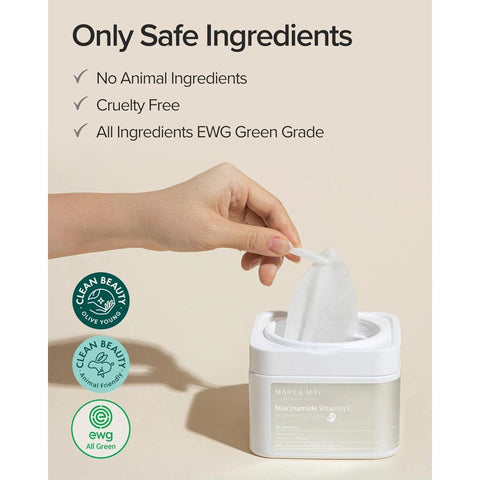 Soonsu Beauty Niacinamide Vitamin C Brightening Mask front view