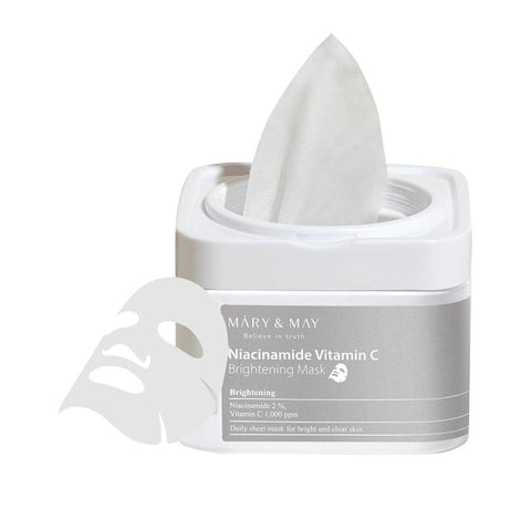 Soonsu Beauty Niacinamide Vitamin C Brightening Mask front view