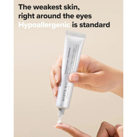 Soonsu Beauty Traneaxamic Acid + Glutathione Eye Cream  Set packaging design