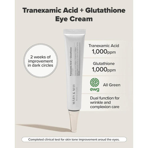 Soonsu Beauty Traneaxamic Acid + Glutathione Eye Cream  Set side view