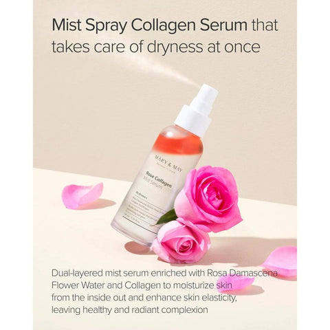 Soonsu Beauty Rose Collagen Mist Serum side view