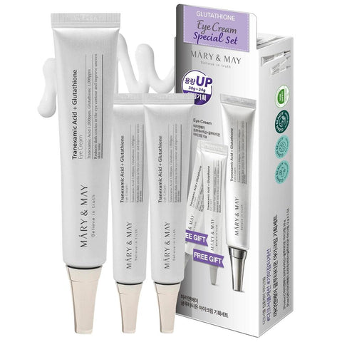 Soonsu Beauty Traneaxamic Acid + Glutathione Eye Cream  Set front view