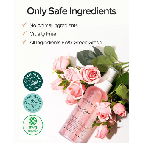 Soonsu Beauty Rose Collagen Mist Serum side view