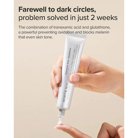 Soonsu Beauty Traneaxamic Acid + Glutathione Eye Cream  Set texture close-up