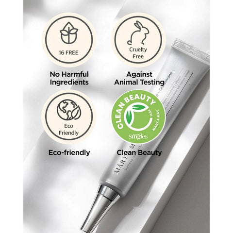 Soonsu Beauty Traneaxamic Acid + Glutathione Eye Cream  Set application use