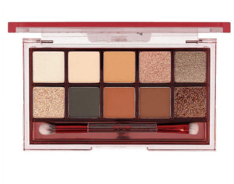Soonsu Beauty Pro Eye Palette 16 No Standard  x 10 texture close-up