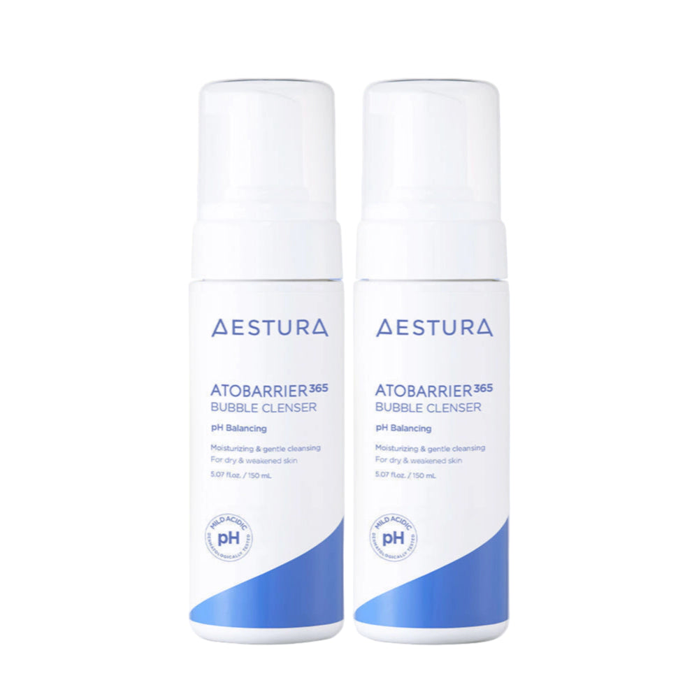 Aestura Atobarrier 365 Bubble Cleanser 150ml Set 2pcs