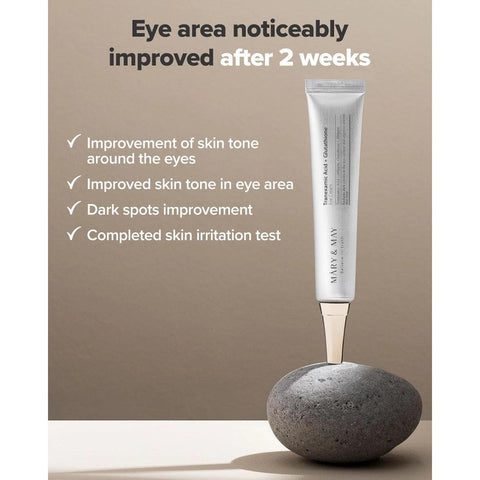 Soonsu Beauty Traneaxamic Acid + Glutathione Eye Cream  Set packaging design