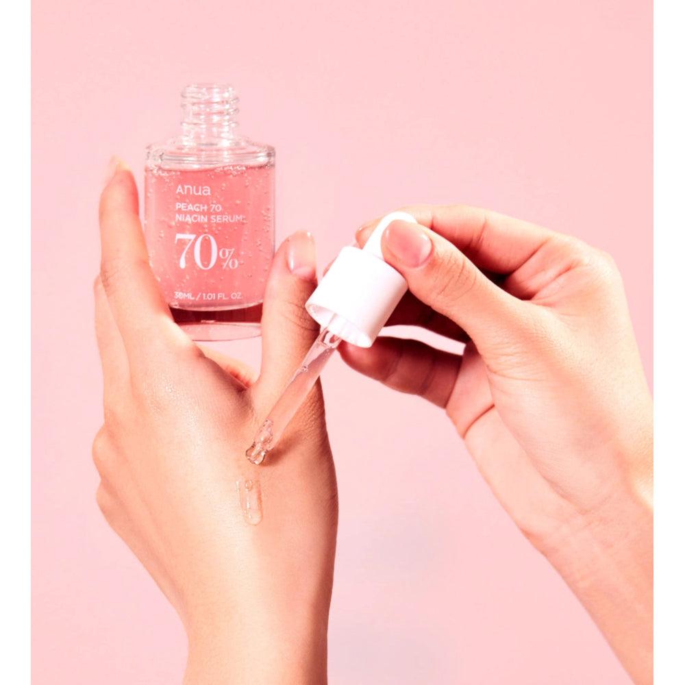 Soonsu Beauty Peach 70 Niacin Serum texture close-up