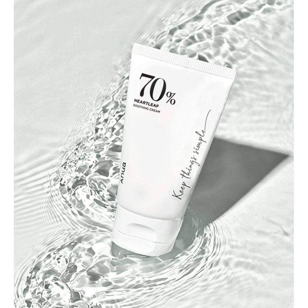 Soonsu Beauty Heartleaf 70% Soothing Cream application use