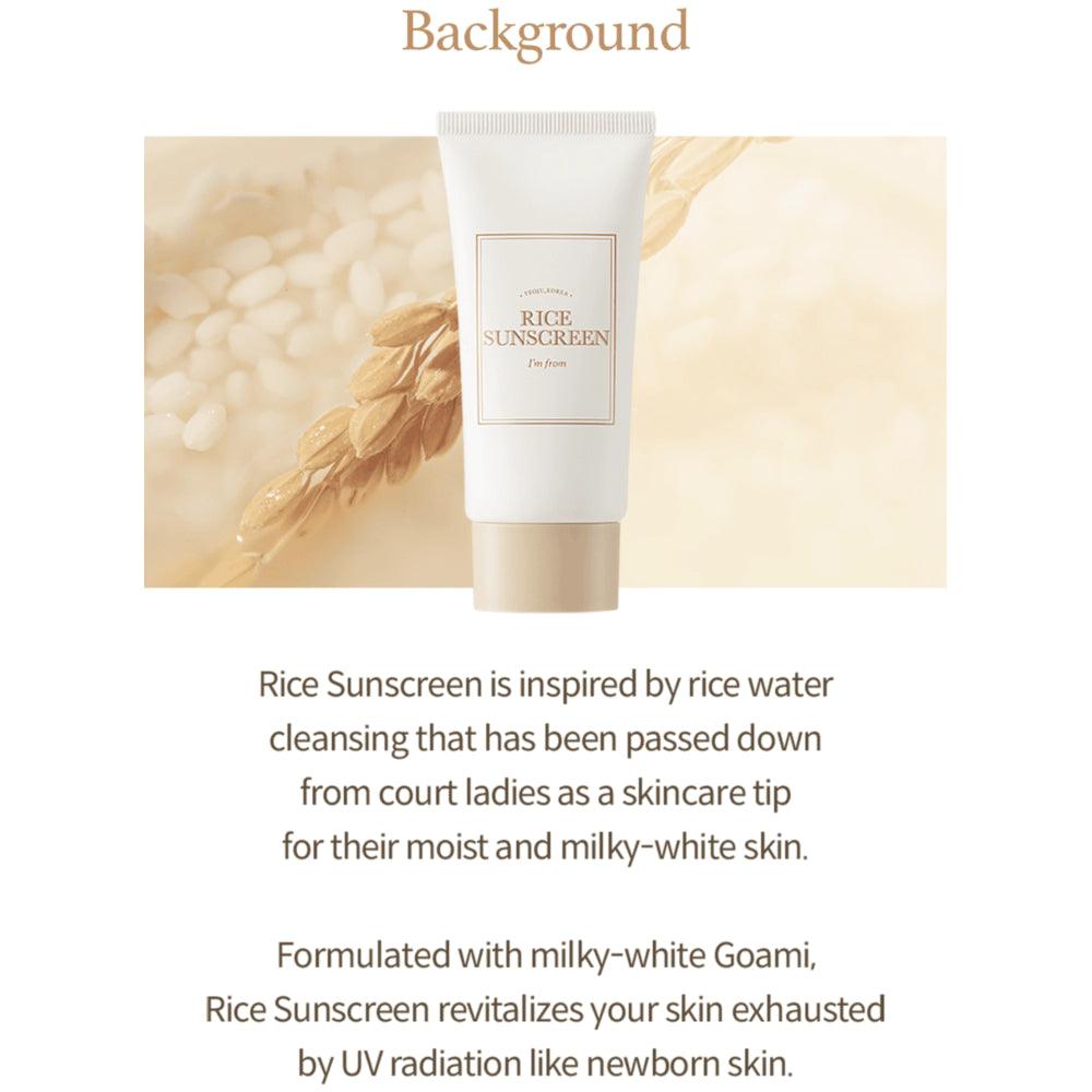 Soonsu Beauty Rice Sunscreen side view