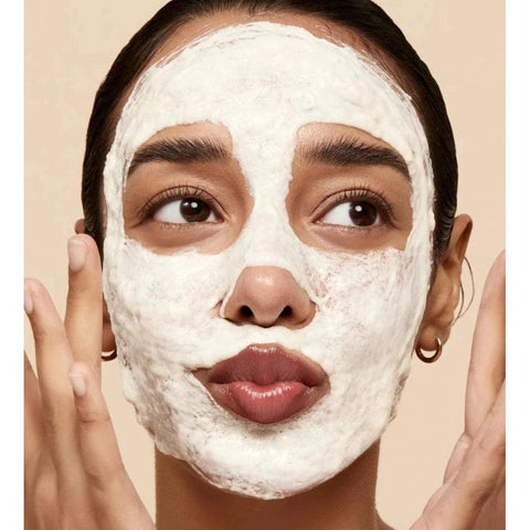 Soonsu Beauty Rice Enzyme Brightening Cleansing Powder texture close-up