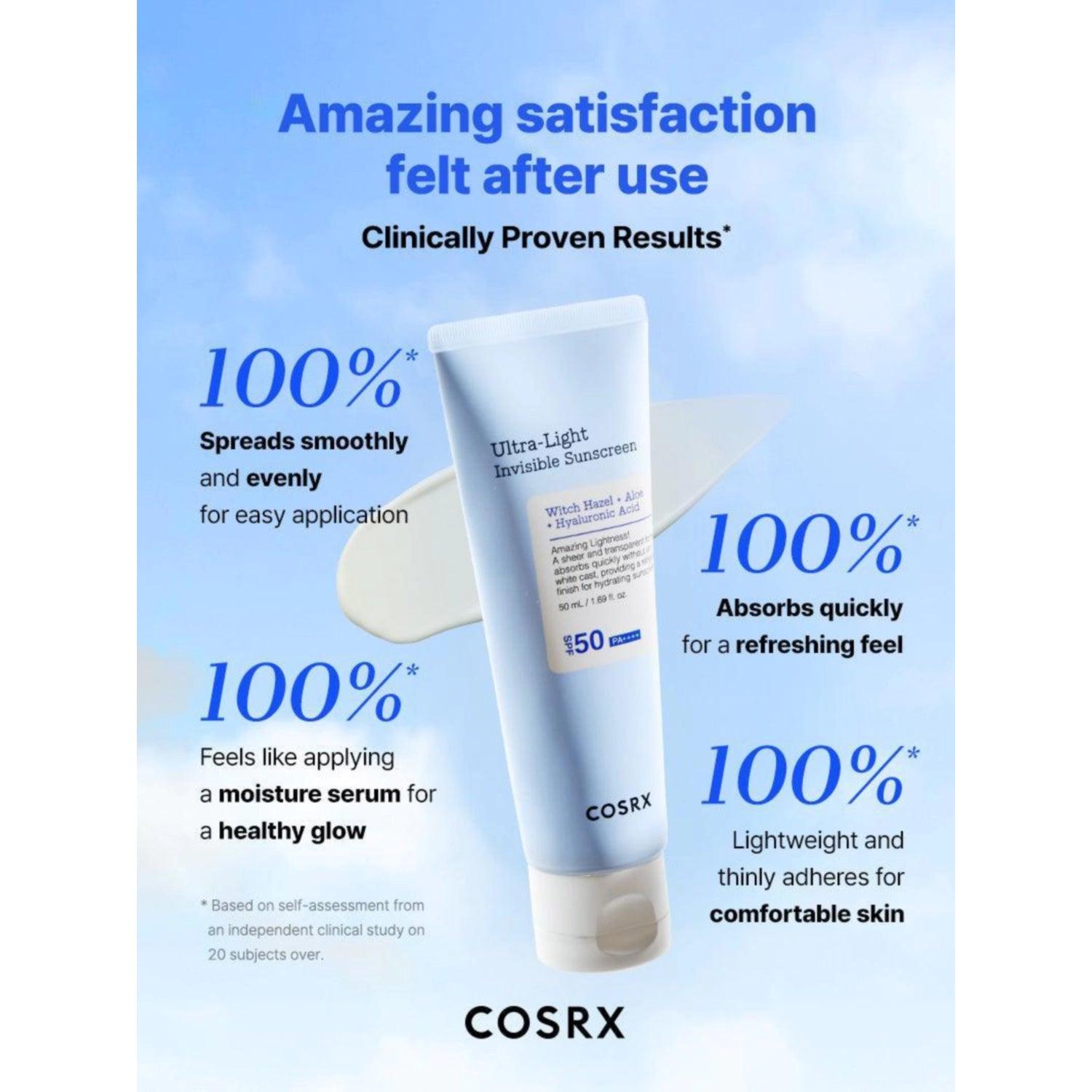 Soonsu Beauty Ultra light Invisible Sunscreen application use