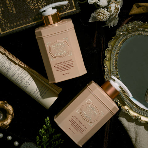 Teabless Fig Peach Oolong Tea Perfume Body Lotion 480g + Wash 500g Set