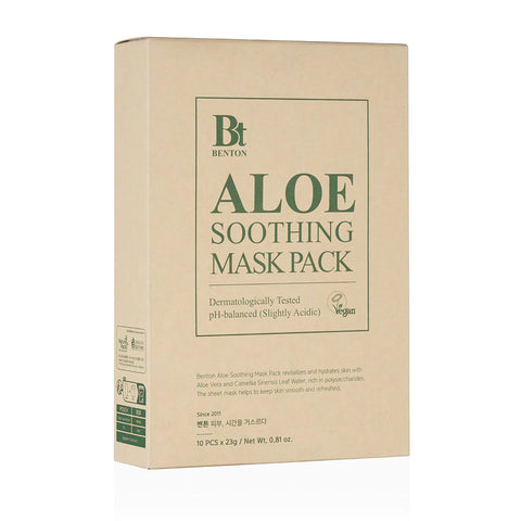 Benton Aloe Soothing Mask Pack 10P