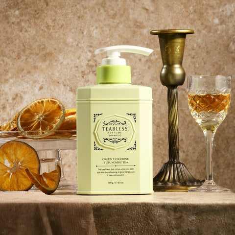 Teabless Green Tangerine Yuja Kombu Tea Perfume Shampoo 500g Double Pack