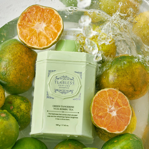 Teabless Green Tangerine Yuja Kombu Tea Perfume Shampoo 500g