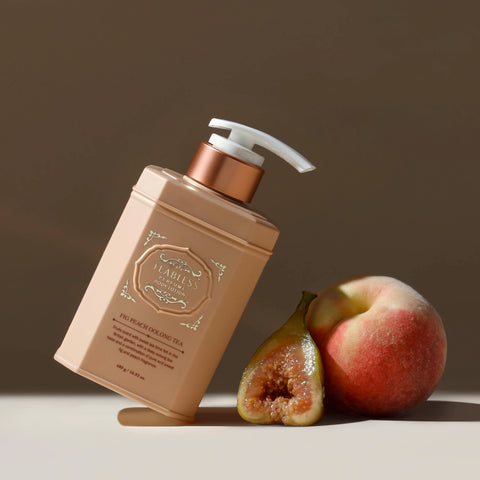 Teabless Fig Peach Oolong Tea Perfume Body Lotion 480g Double Pack