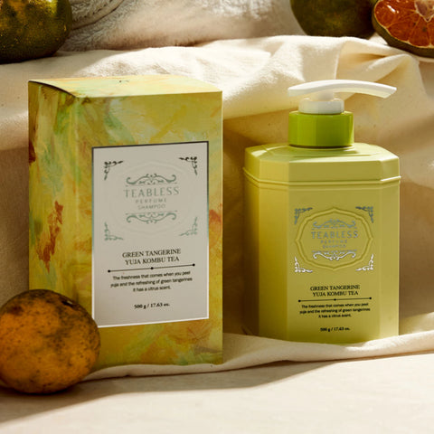 Teabless Green Tangerine Yuja Kombu Tea Perfume Shampoo 500g