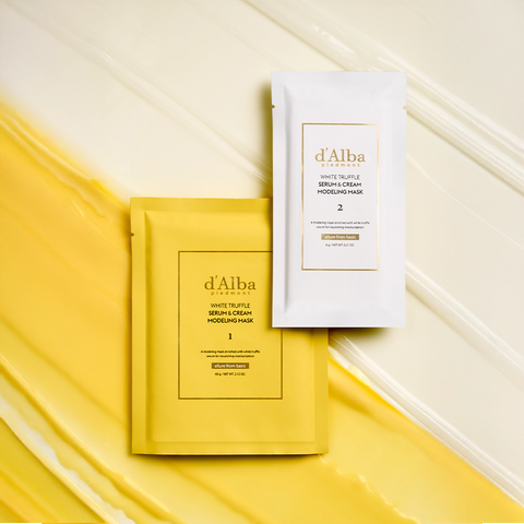 d'Alba White Truffle Serum & Cream Modeling Mask 4P