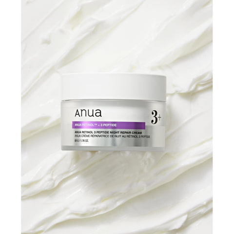 Anua Retinol 3 Peptide Night Repair Cream 50g